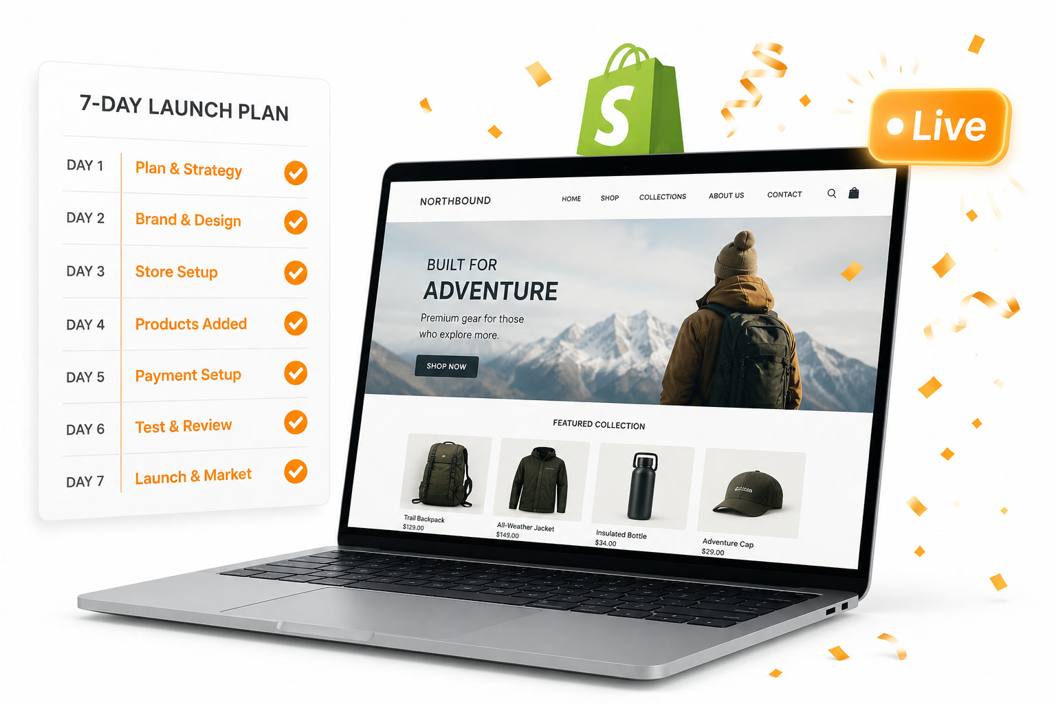 How to Launch a Shopify Store in 7 Days for US Small Businesses