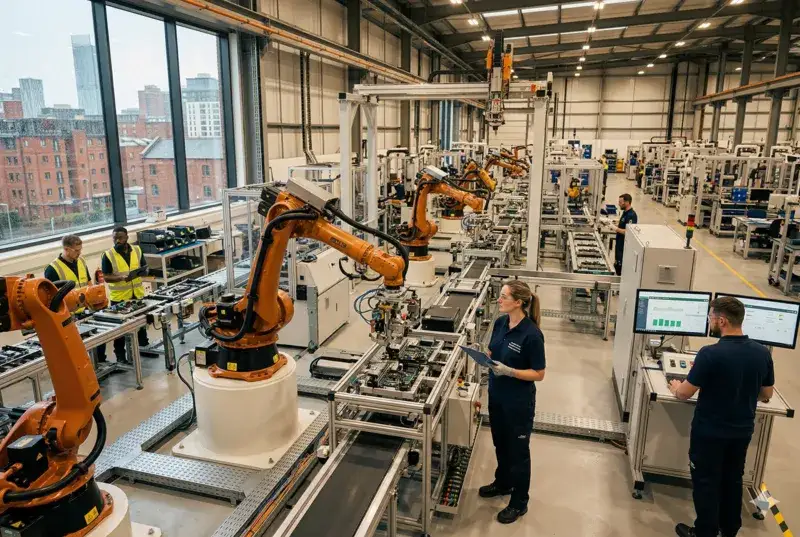 Manufacturing and engineering businesses in Manchester