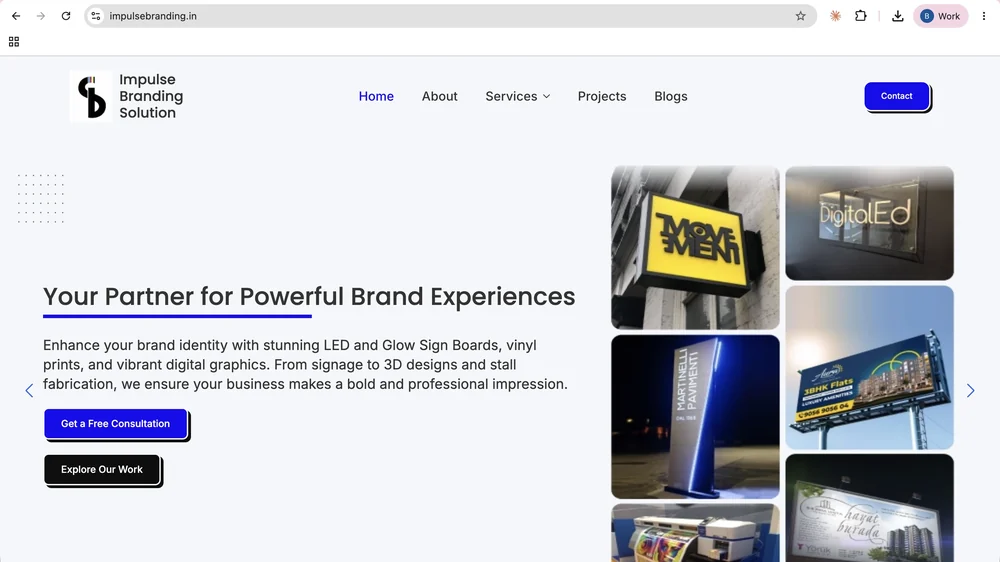Impulse Branding portfolio