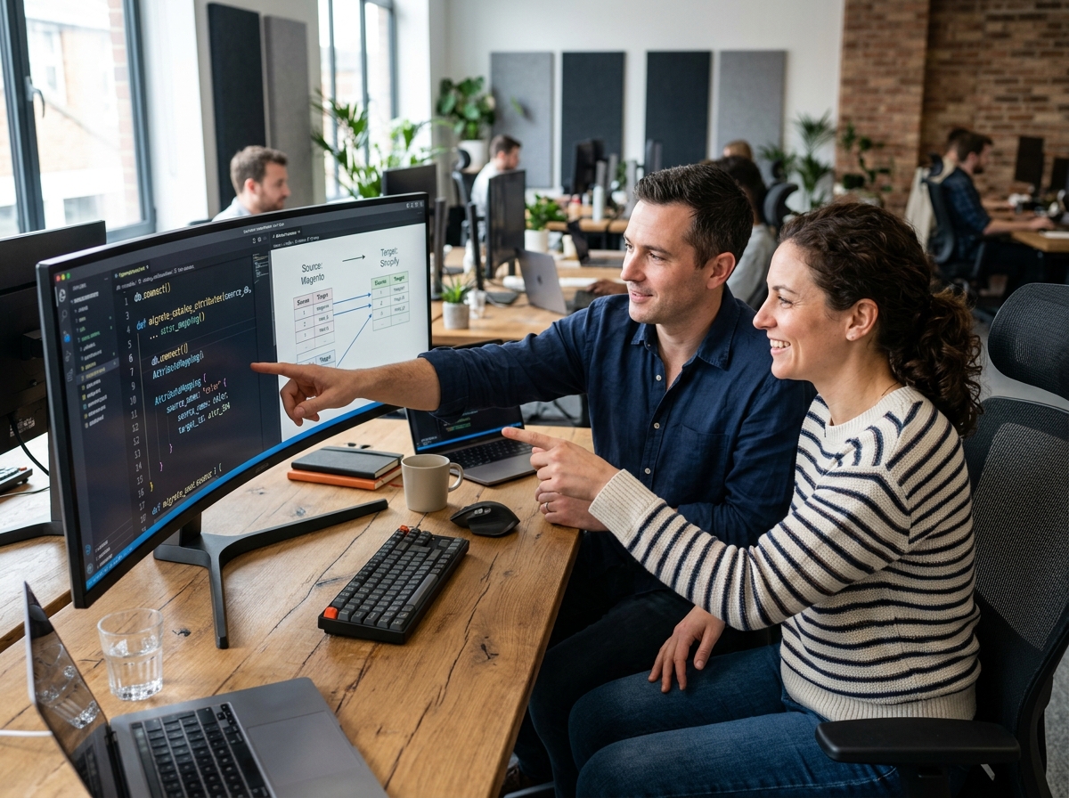 FactoryJet senior engineering team auditing database attribute mappings