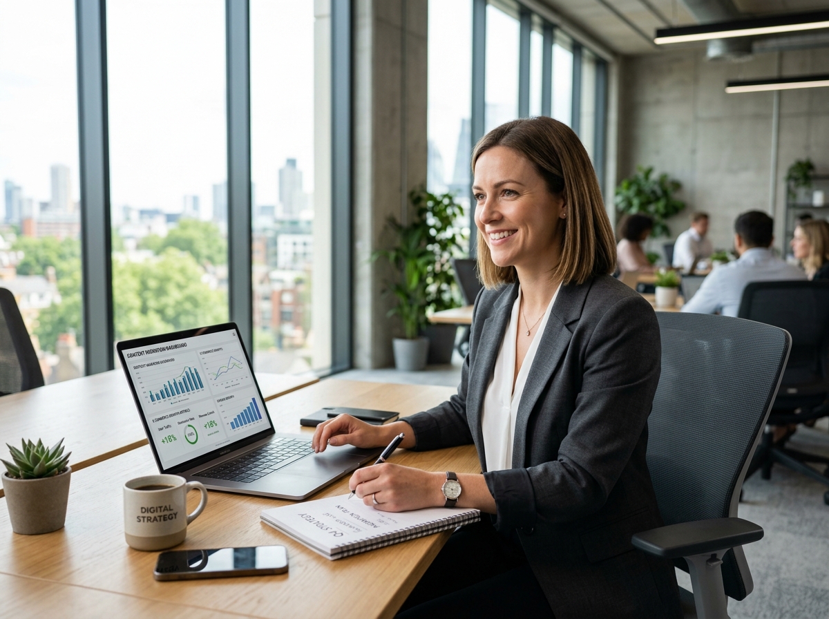 Digital commerce director reviewing WordPress to Shopify content migration roadmap
