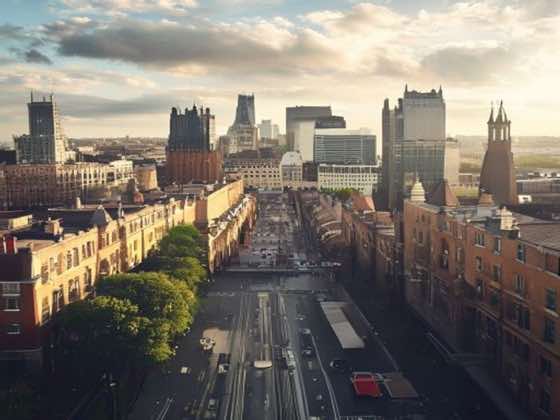 Birmingham UK city skyline