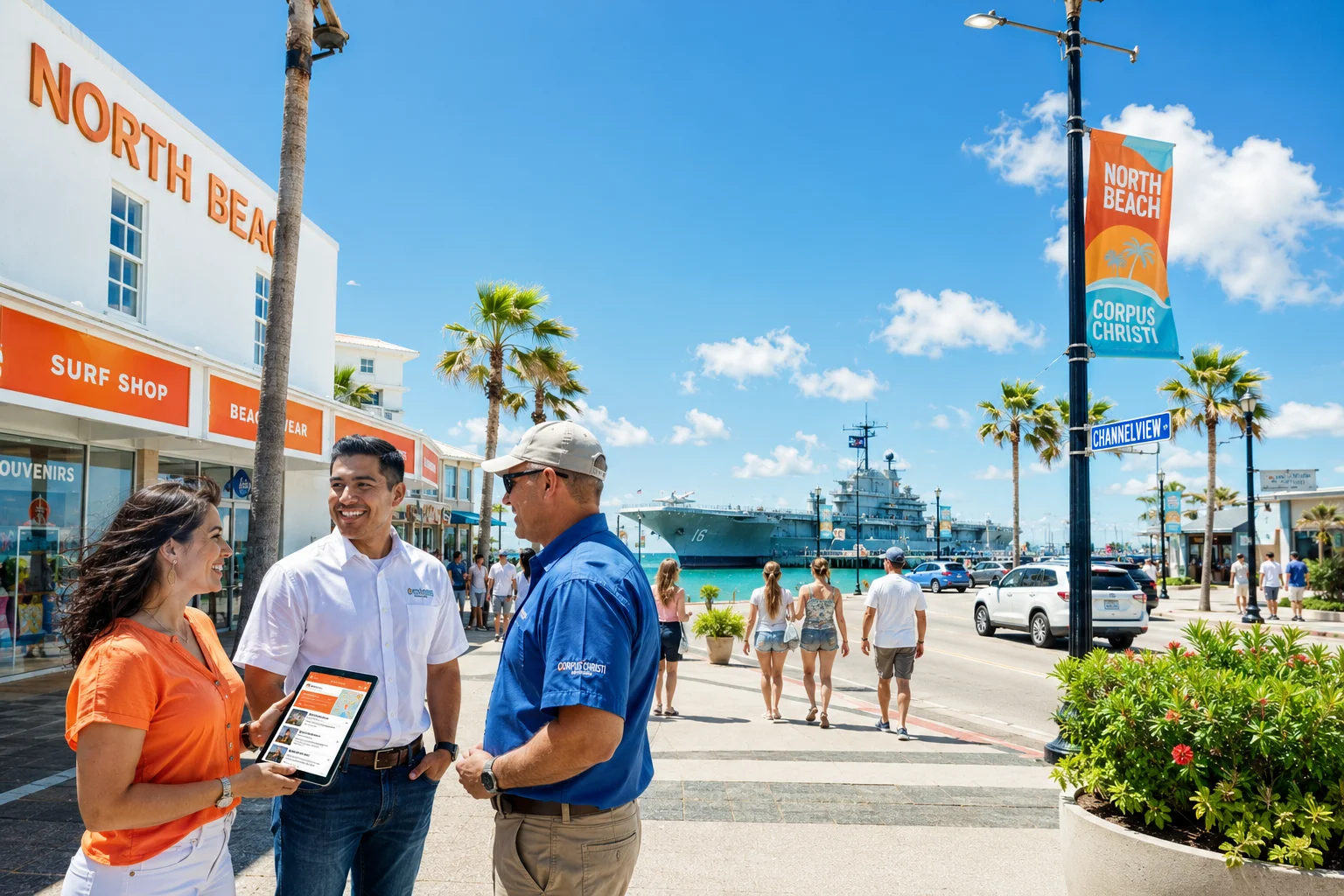 Corpus Christi TX port and energy economy — the Gulf Coast market where local SEO converts search intent into high-value clients