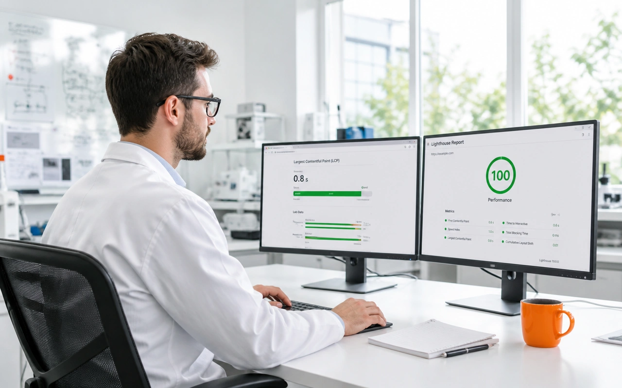 E-commerce mobile Core Web Vitals speed and conversion performance engineering