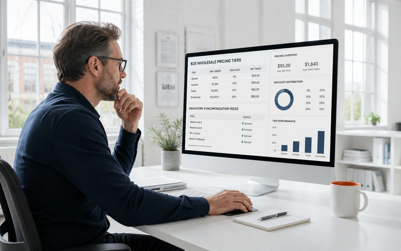 Direct Shopify Plus & ERP Wholesale Synchronization