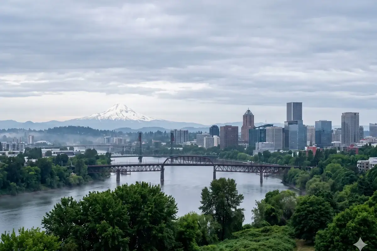 Portland Oregon modern web design engineering and custom Next.js website mockup