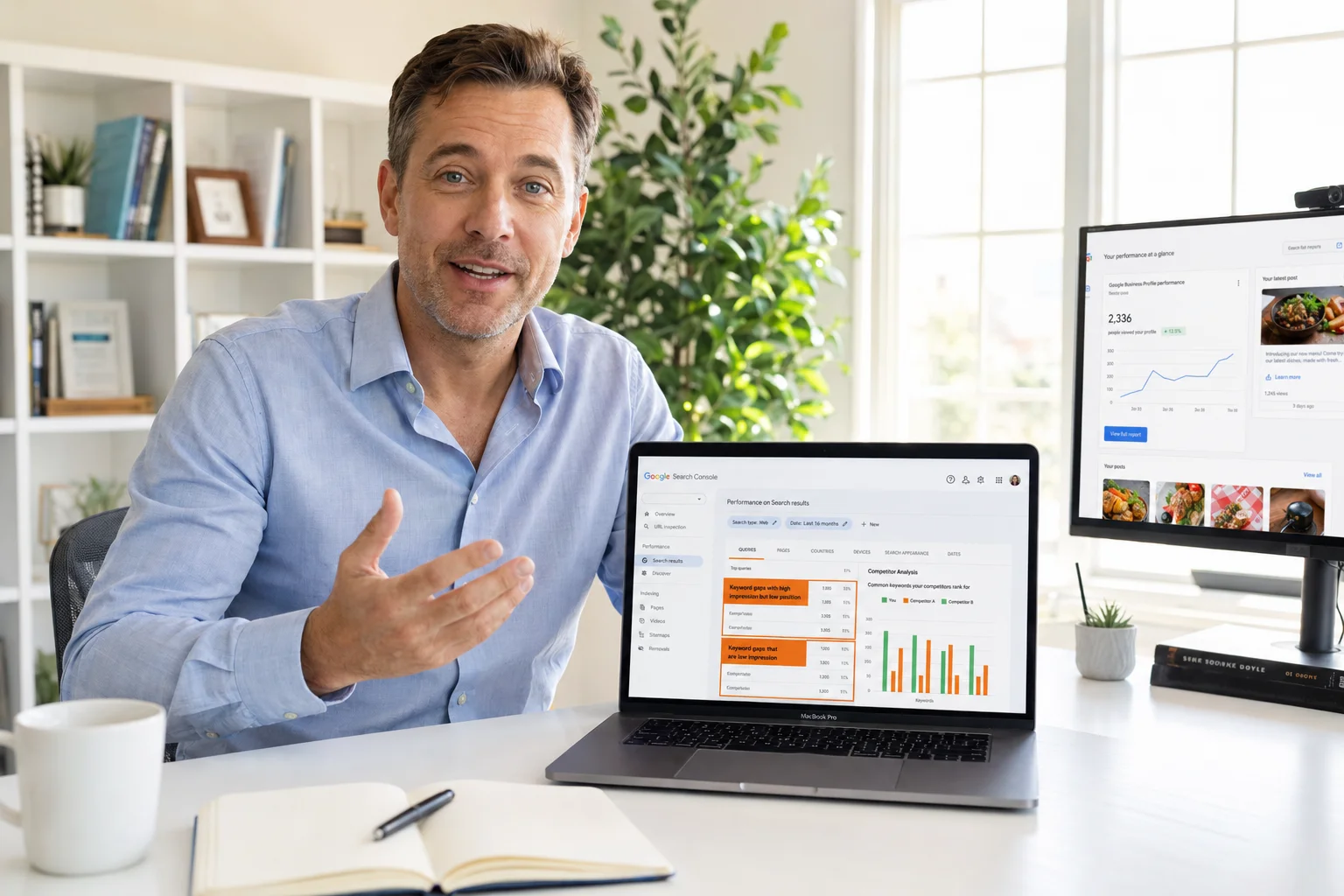 FactoryJet founder on a free audit call — 30 minutes that maps your Huntington Beach SEO opportunity with zero obligation