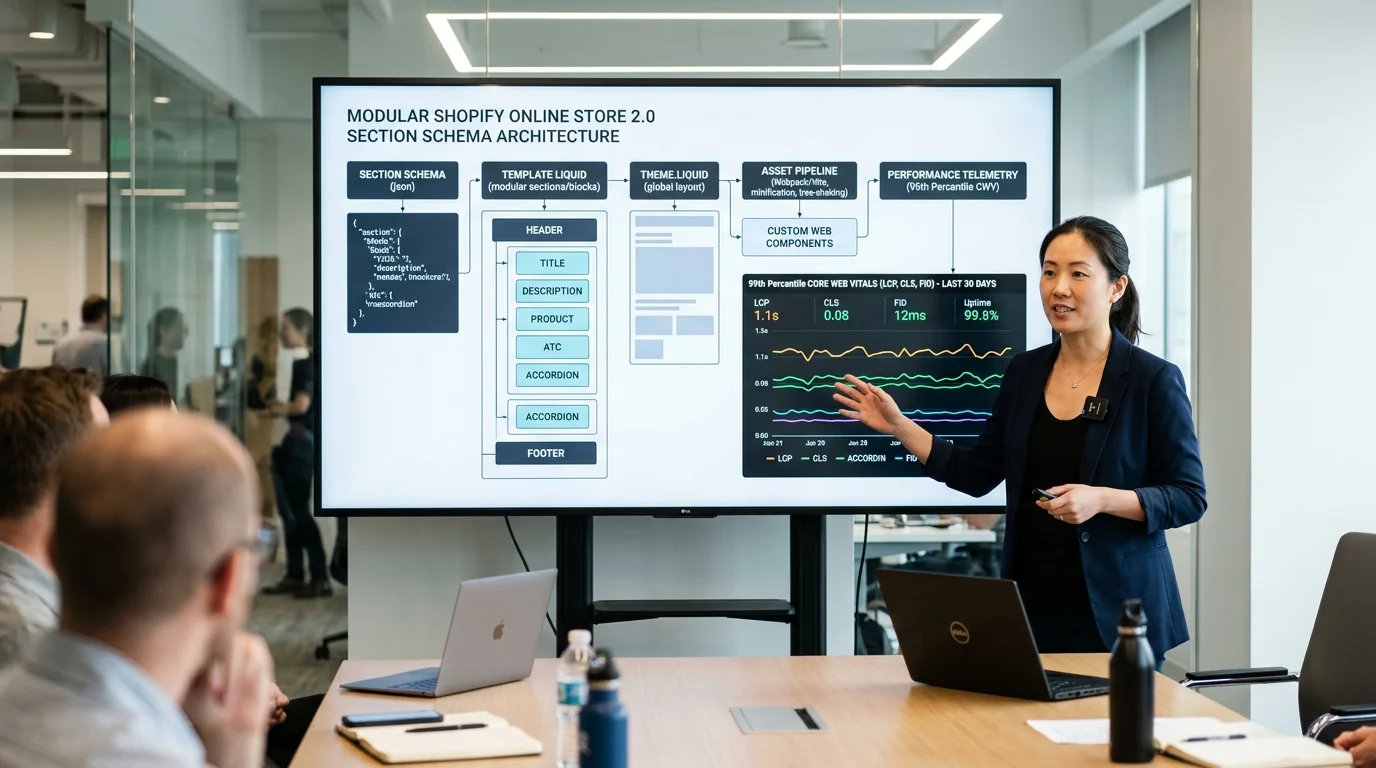 Modular Shopify Online Store 2.0 Section Schema Hierarchy and Asset Pipeline Architecture